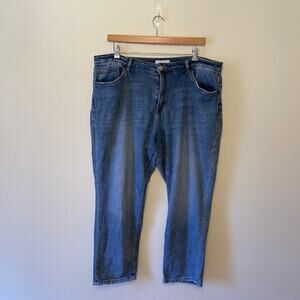 Vervet by Flying Monkey 20 blue jeans light denim High rise straight leg stretch